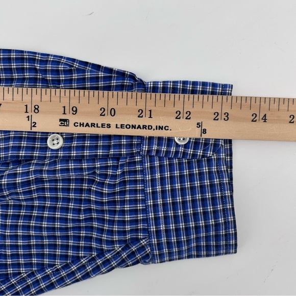 Ralph Lauren Shirt Mens 2XB Blue Check Gingham Pony Button Up Big & Tall Preppy - Picture 7 of 8